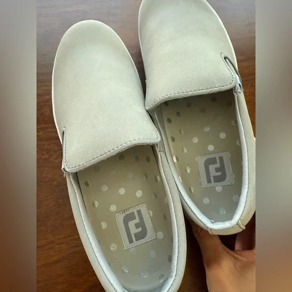 FootJoy Sport Retro Slip On Golf Shoe size 7.5 - Picture 3 of 6